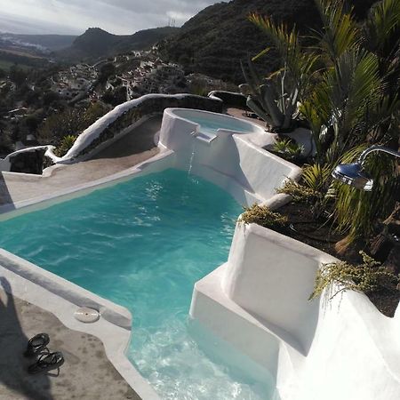 Vilna House With Private Pool, Jacuzzi And Garden -Optional Pool And Jacuzzi Heating Villa Agaete  Bagian luar foto