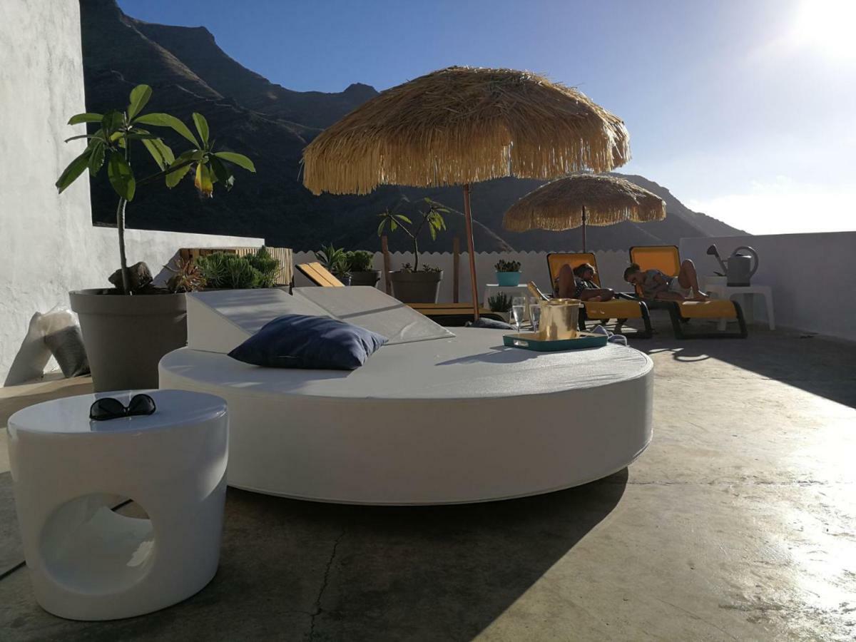 Vilna House With Private Pool, Jacuzzi And Garden -Optional Pool And Jacuzzi Heating Villa Agaete  Bagian luar foto